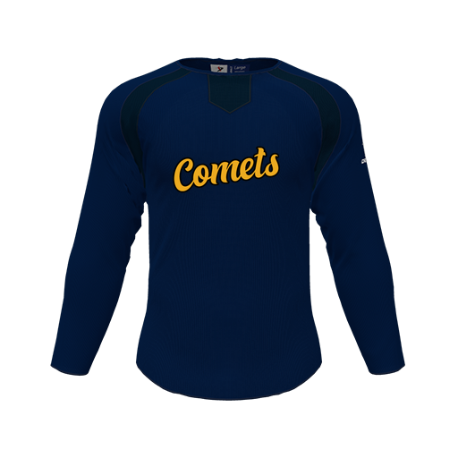 [CUS-DFW-PULL-FLC-CNK-LSL-NVY-YS-LOGO1] Pullover (Youth S, Navy, Logo 1)