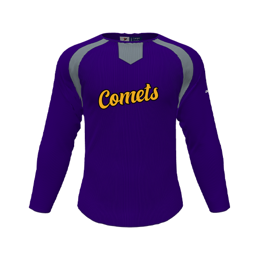 [CUS-DFW-PULL-FLC-CNK-LSL-PUR-YS-LOGO1] Pullover (Youth S, Purple, Logo 1)