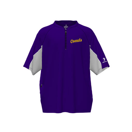 [CUS-DFW-WIND-PER-SSL-PUR-YS-LOGO1] Wind Jacket (Youth S, Purple, Logo 1)