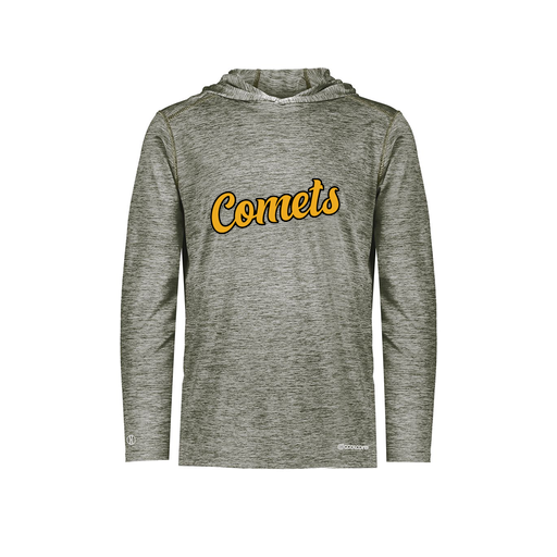 [FOLHCGGY-AS-LOGO1] Decker Men's Charge Hoodie (Adult S, Gray, Logo 1)